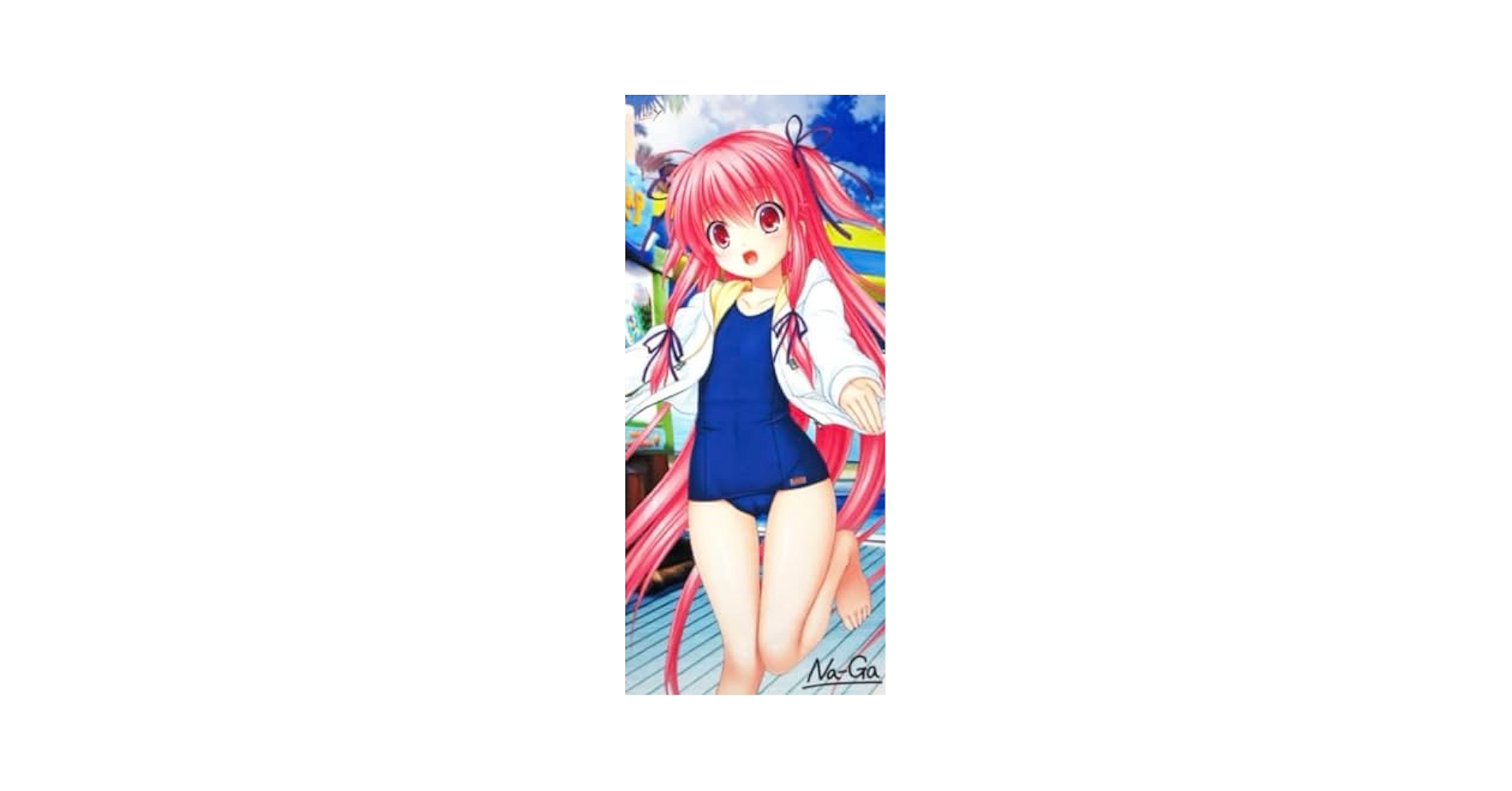 希少　レア　鍵くじ限定　Angel Beats!　缶バッジ　水着　芳岡ユイ　ユイ 希少 レア 鍵くじ限定 Angel Beats! 缶バッジ 水着 芳岡ユイ